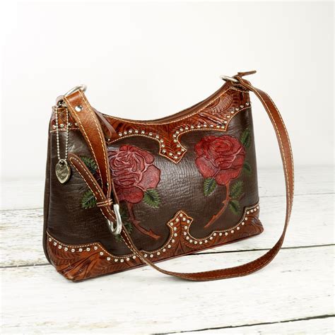 genuine leather western handbags.